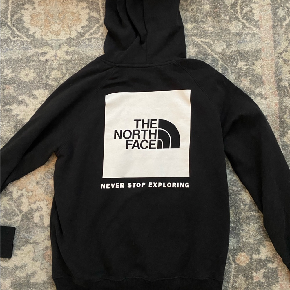 North Face black hoodie
